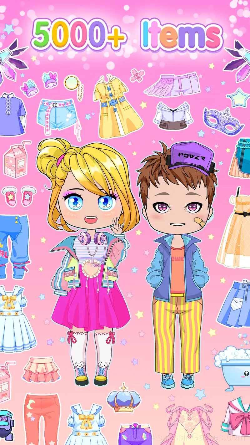 Chibi Dolls gameplay screenshot 4