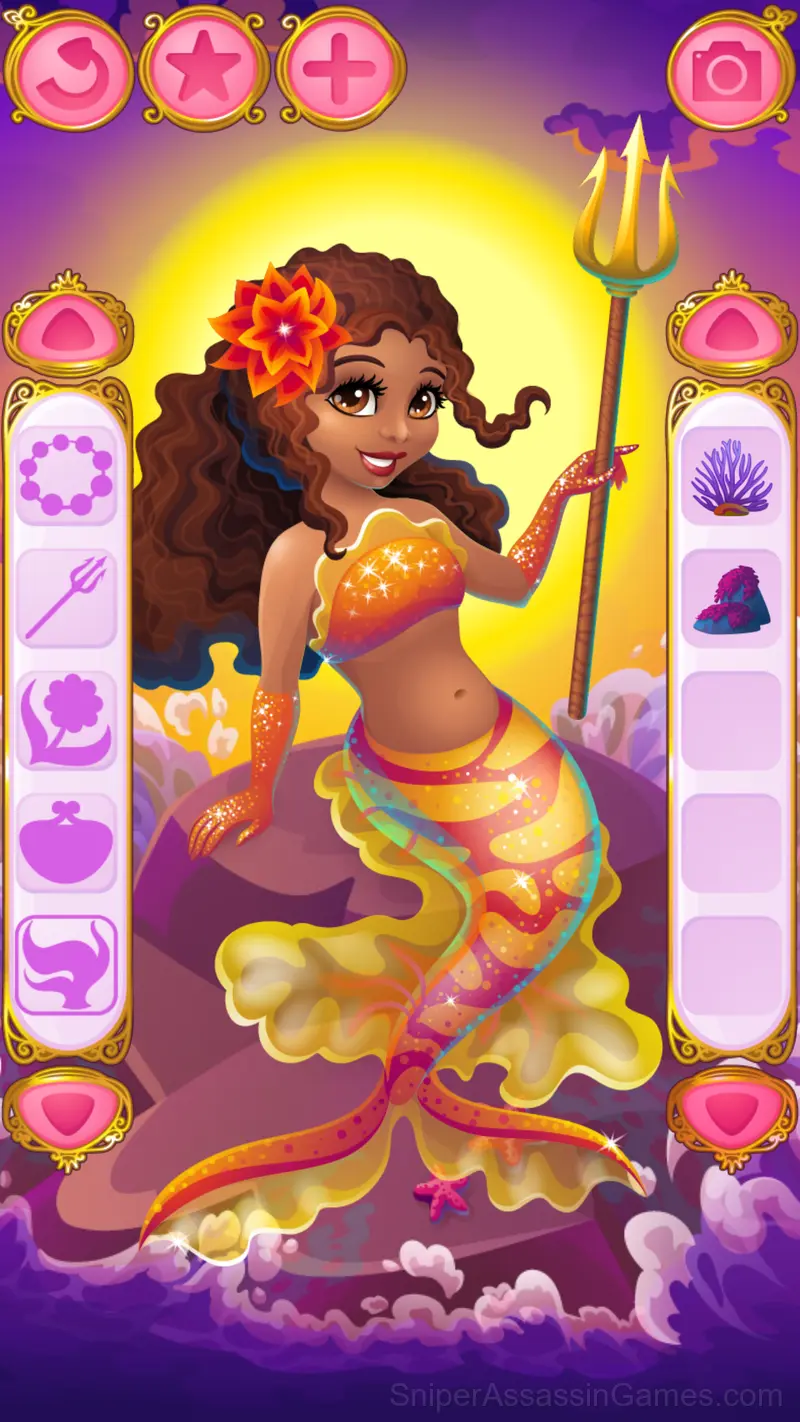 Mermaid Dress up for Girls gameplay screenshot 2