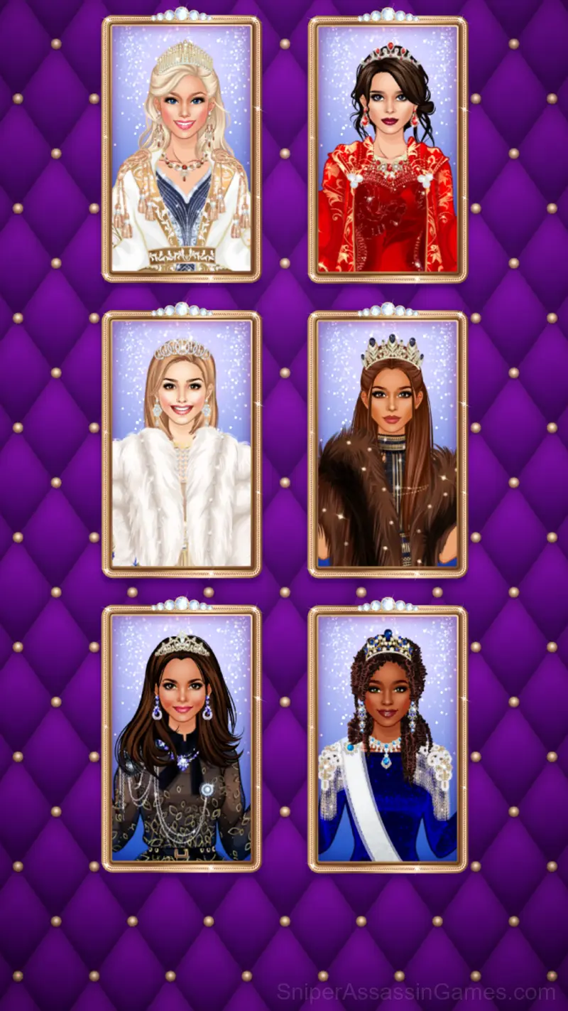 Royal Fashion Dress Up gameplay screenshot 2