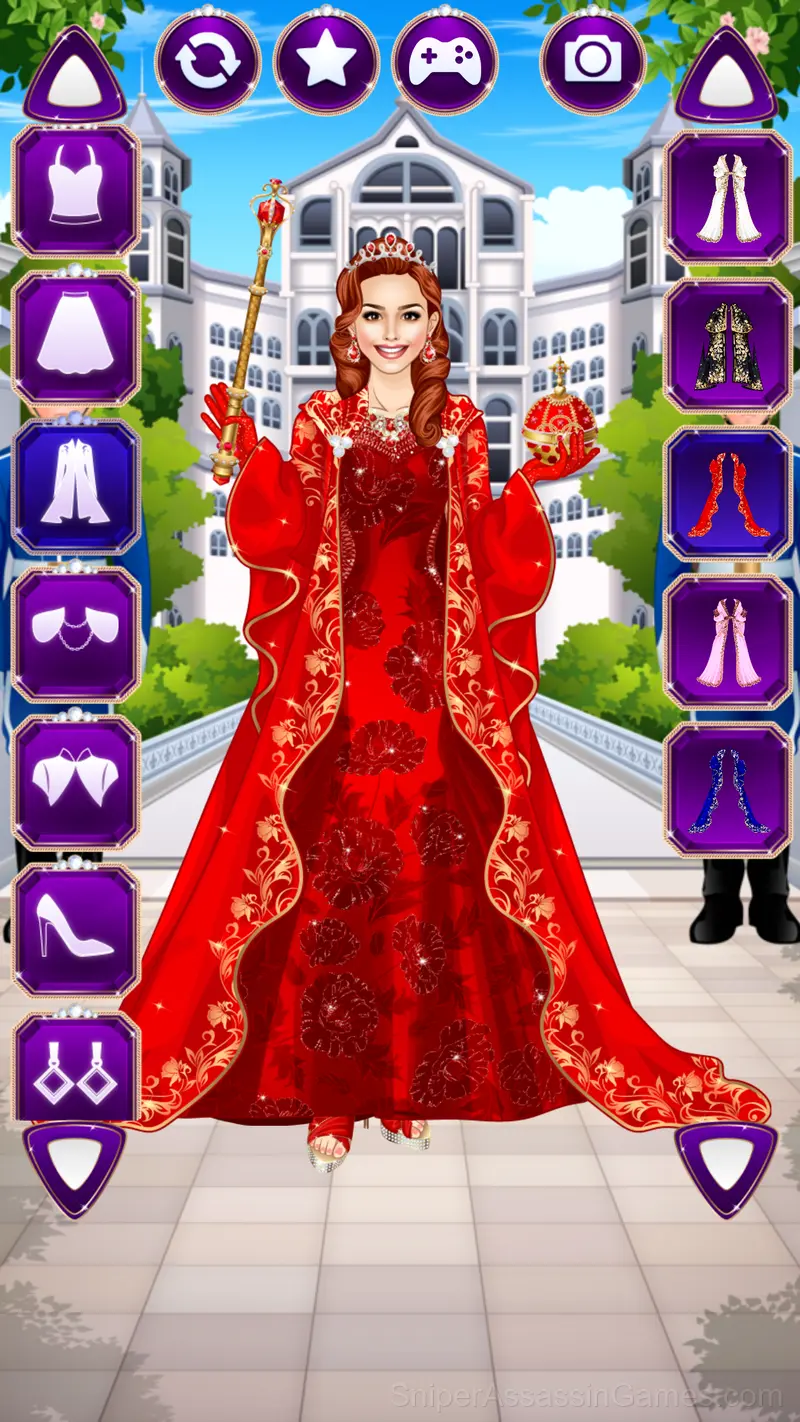 Royal Fashion Dress Up gameplay screenshot 4