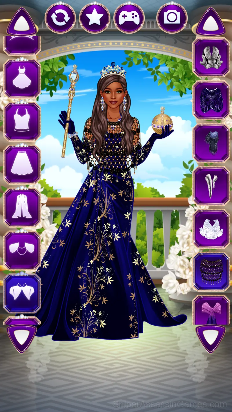 Royal Fashion Dress Up gameplay screenshot 6