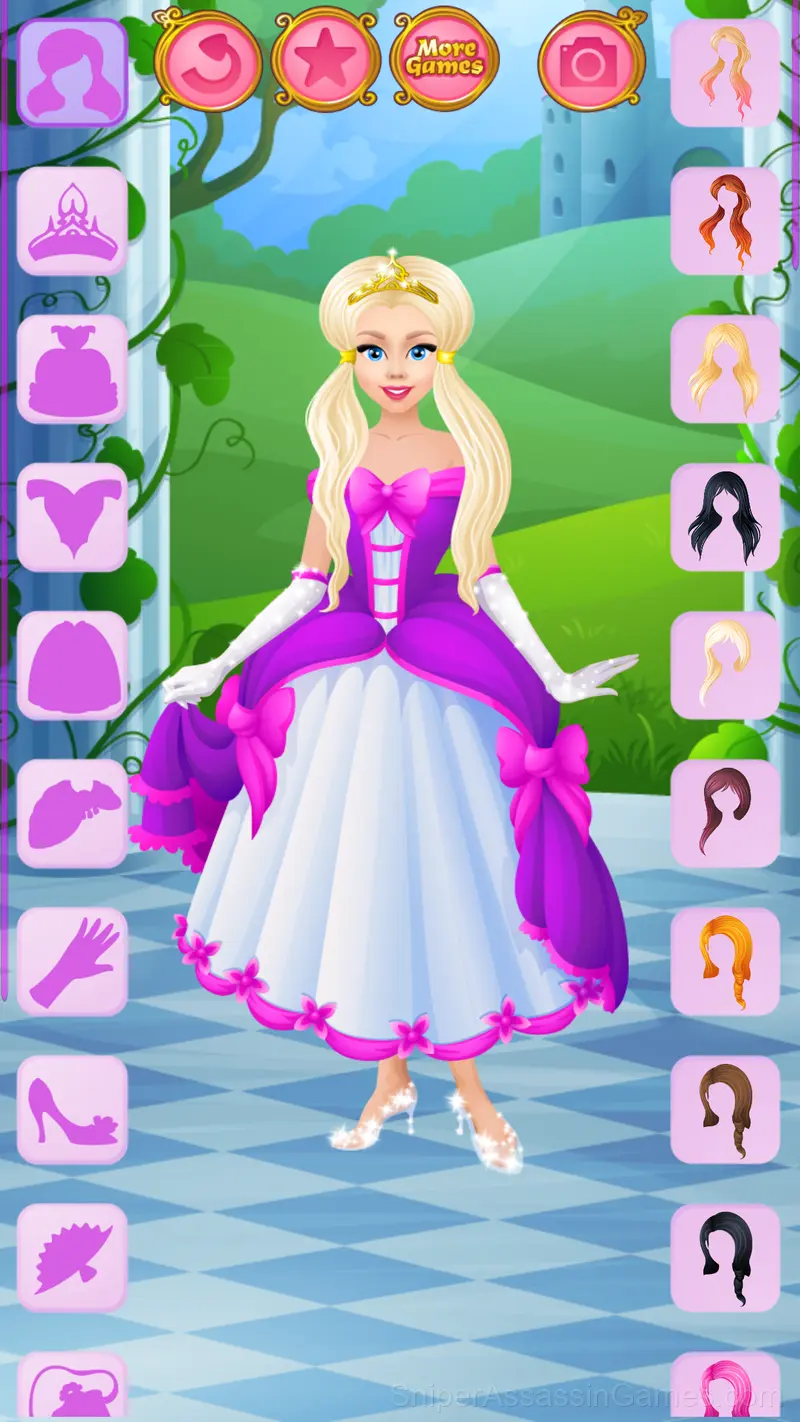 Princess Dress Up for Girls gameplay screenshot 1