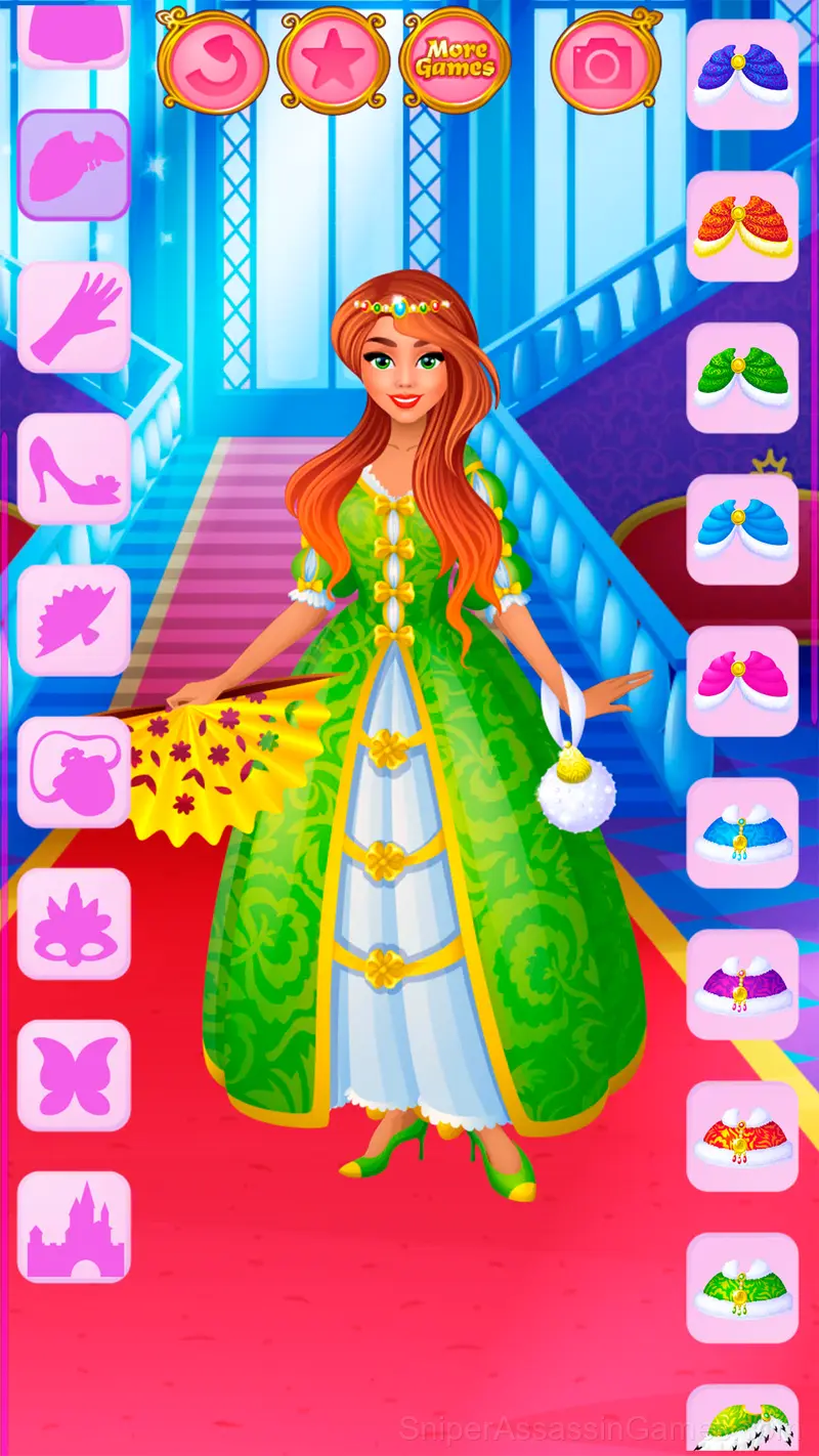 Princess Dress Up for Girls gameplay screenshot 2