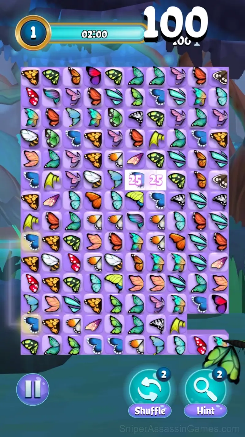 Butterfly Shimai gameplay screenshot 1