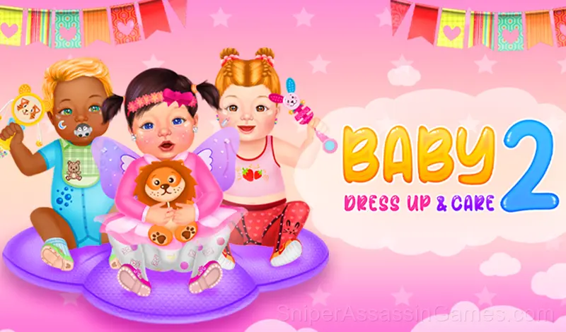 Play Baby Care & Dress Up 2