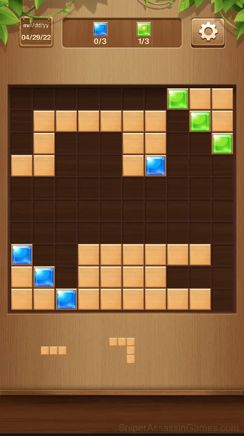 Block Puzzle Adventure gameplay screenshot 1