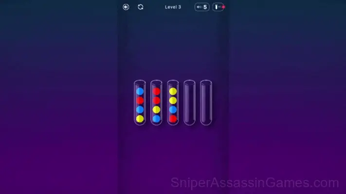 Color Ball Sort Puzzle gameplay screenshot 4