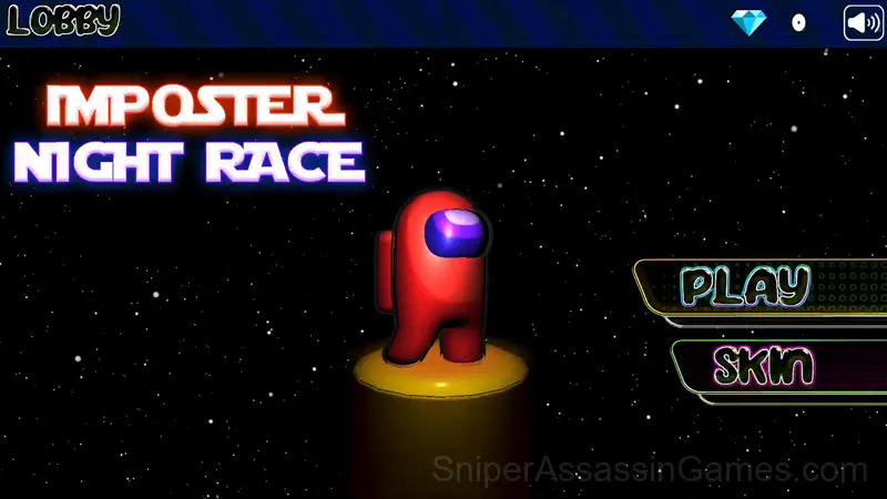 Imposter Night Race gameplay screenshot 1