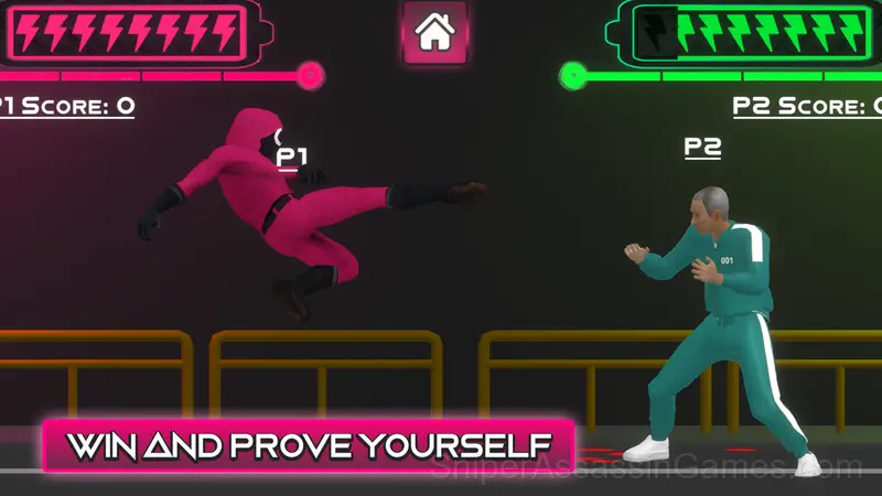 Squidly Fighter gameplay screenshot 2