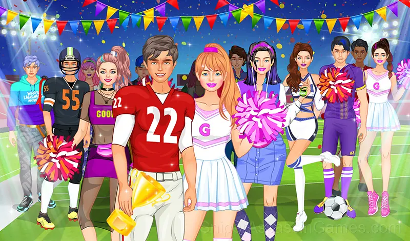 Play College Sport Dress Up
