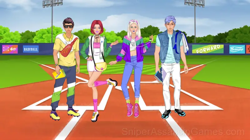 College Sport Dress Up gameplay screenshot 3