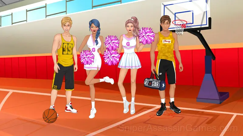 College Sport Dress Up gameplay screenshot 6