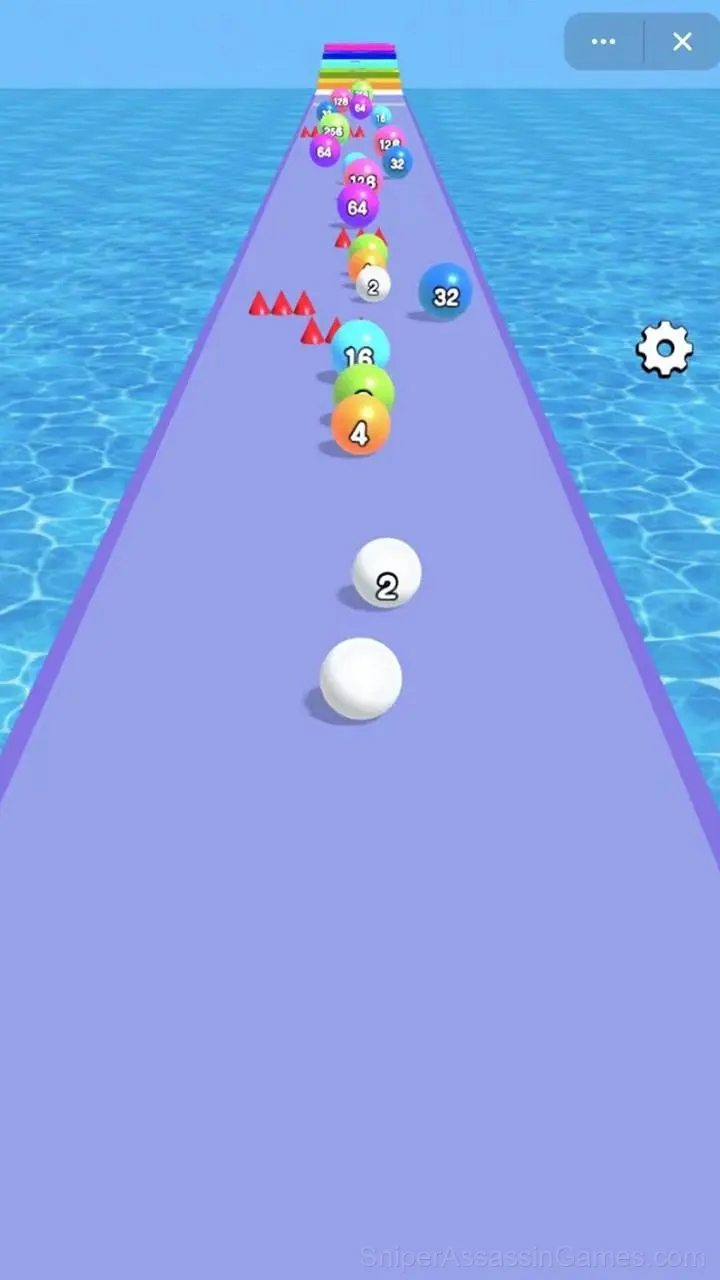 Ball 2048 gameplay screenshot 3