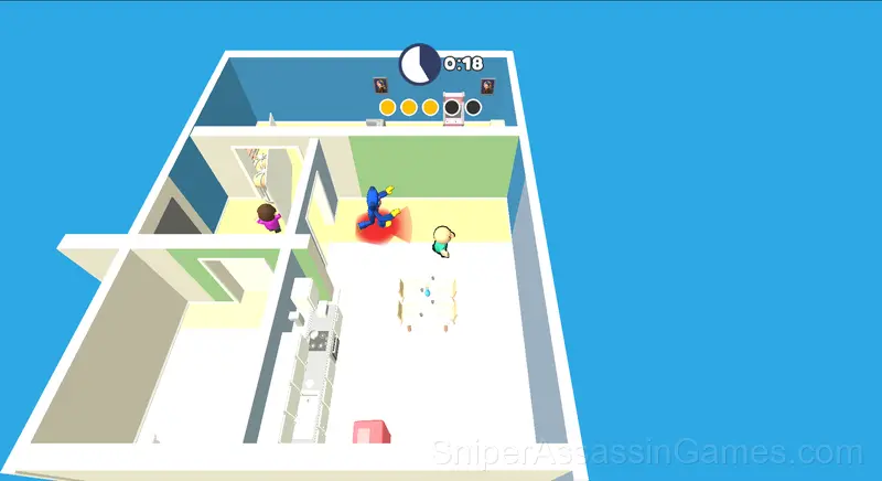 Huggy Wuggy hide and seek gameplay screenshot 1