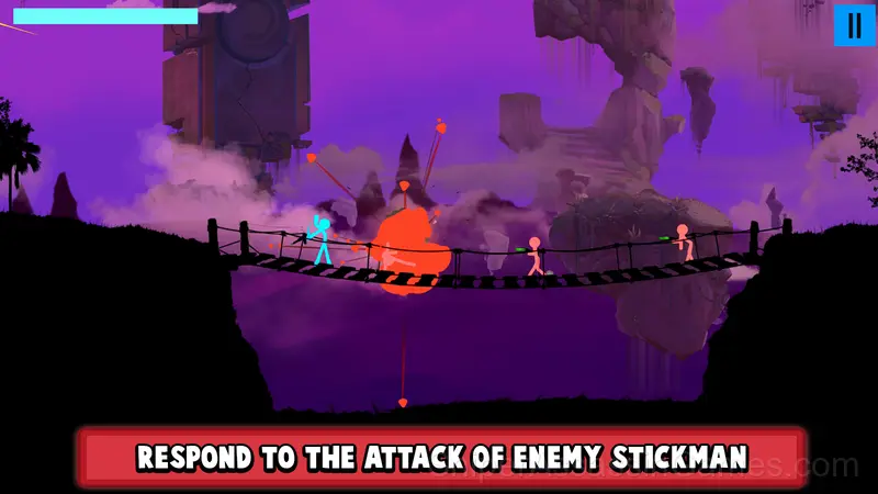 Stickman Temple Wars gameplay screenshot 6