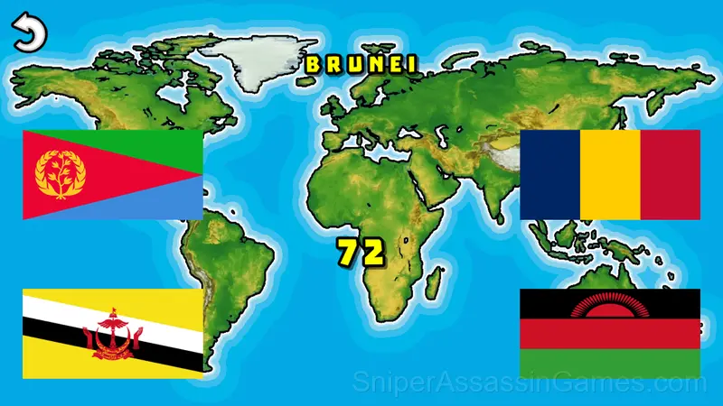 Choose the Flag of the Country gameplay screenshot 2