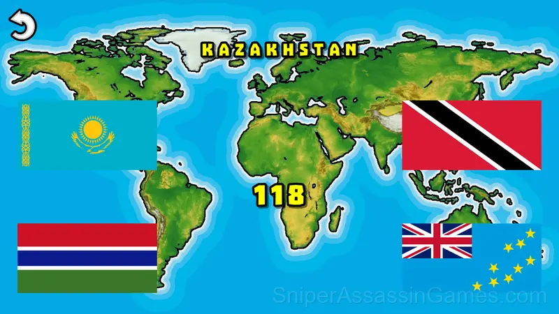 Choose the Flag of the Country gameplay screenshot 3