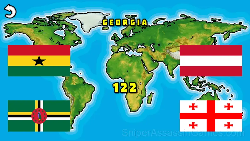 Choose the Flag of the Country gameplay screenshot 4