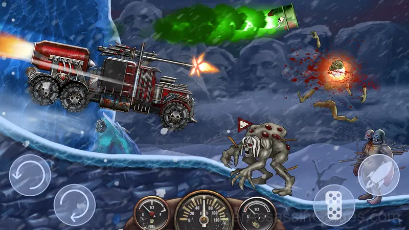 Zombie Monster Truck gameplay screenshot 2