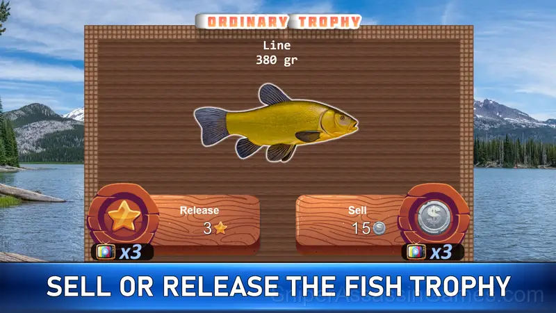 Fish rain gameplay screenshot 2