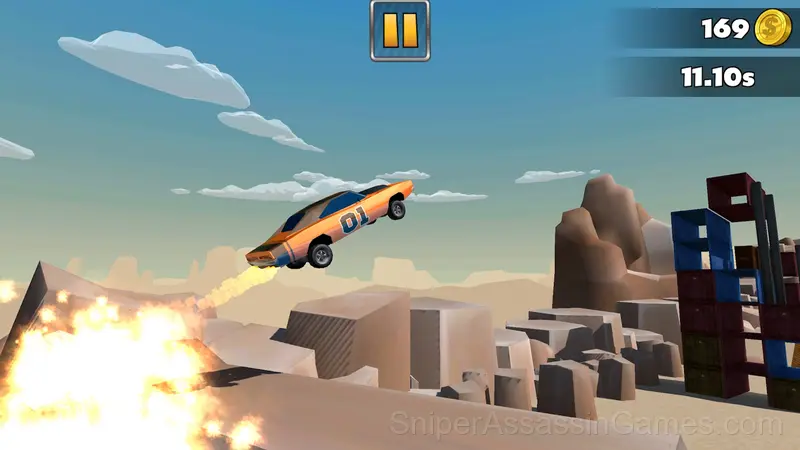 Stunt Car Race gameplay screenshot 3