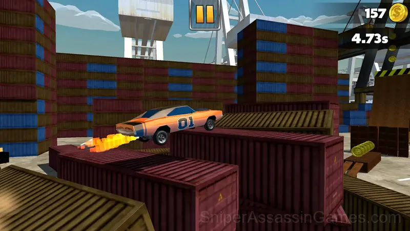 Stunt Car Race gameplay screenshot 4