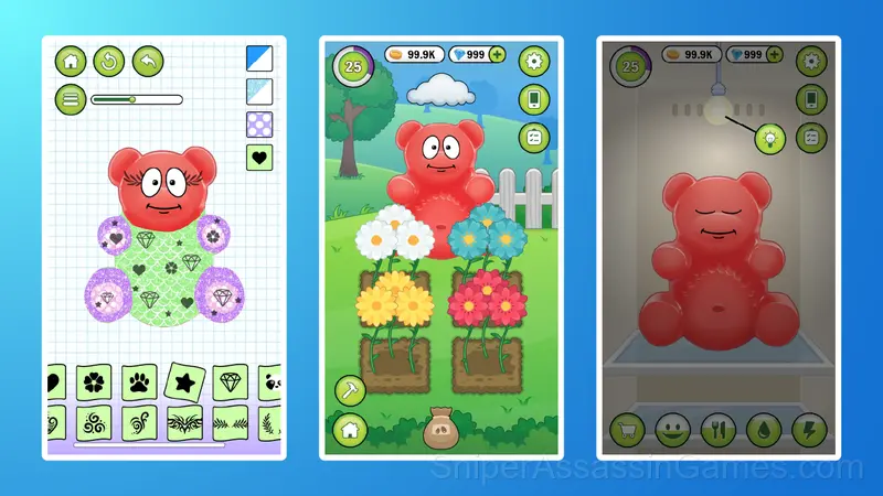 My Jelly Bear Pet gameplay screenshot 2