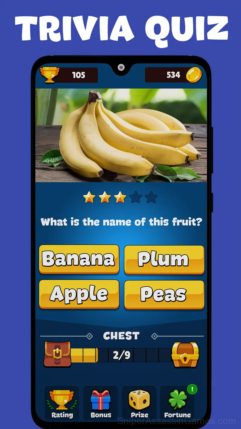 Trivia Quiz: Fruits & Vegetables gameplay screenshot 1