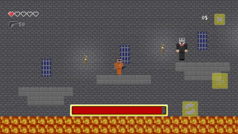 Noob vs Hacker Jailbreak gameplay screenshot 3