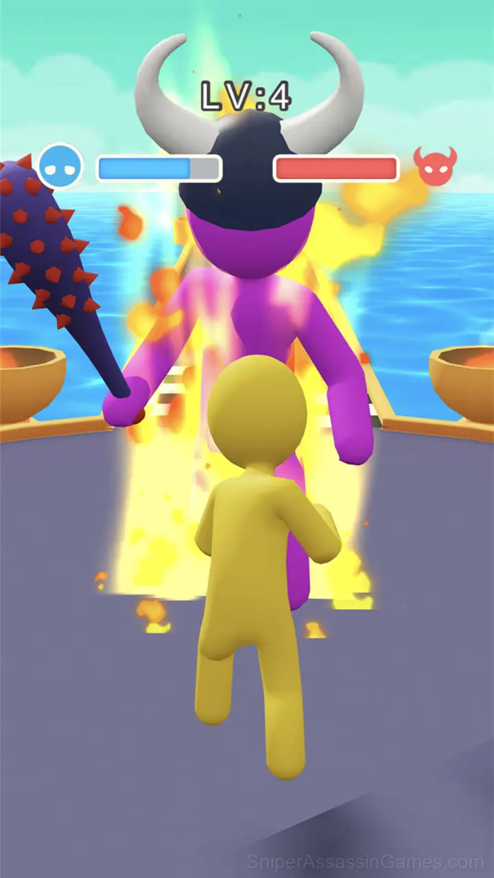 Giant Race gameplay screenshot 1