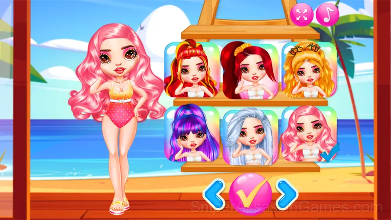 Beach Rainbow Season gameplay screenshot 2