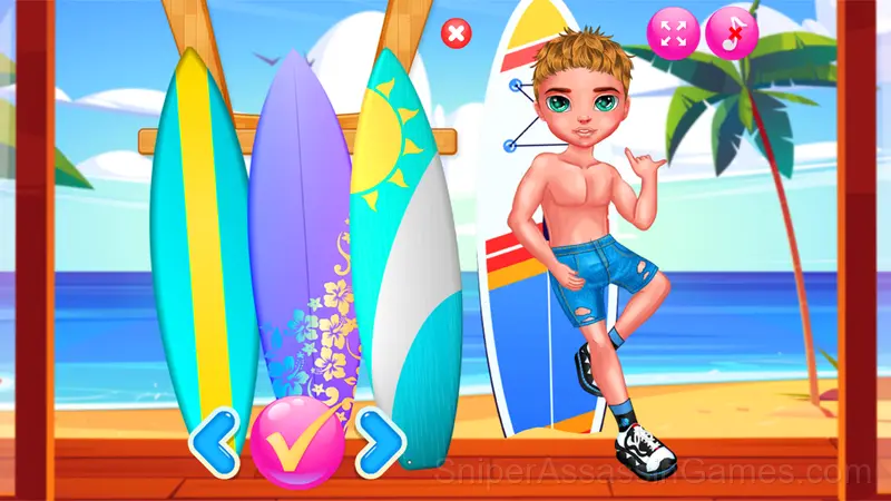 Beach Rainbow Season gameplay screenshot 4