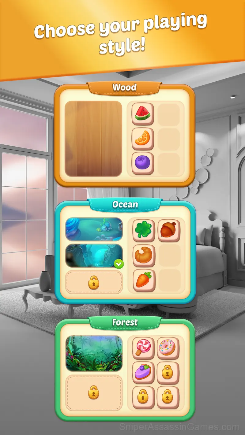 Mahjong: Design & Match-3 gameplay screenshot 1