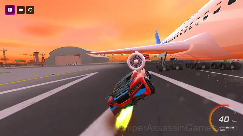 Night City Racing gameplay screenshot 3