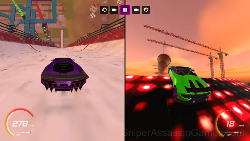 Night City Racing gameplay screenshot 4