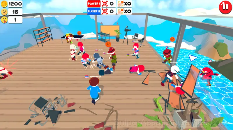 Gang Fall Party gameplay screenshot 2