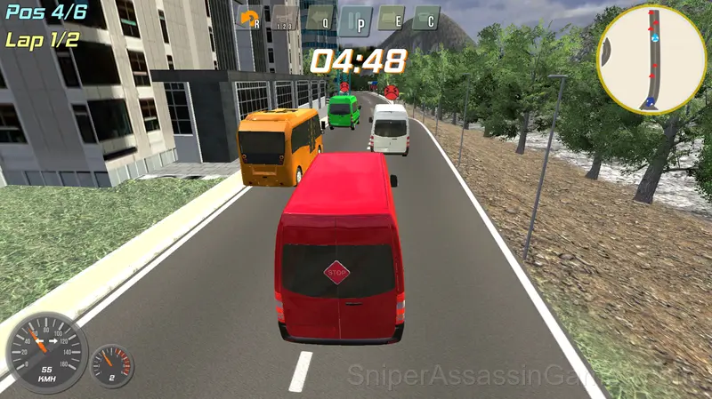 City Minibus Driver gameplay screenshot 2
