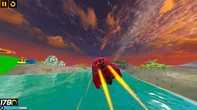 Jet Boat Racing gameplay screenshot 1