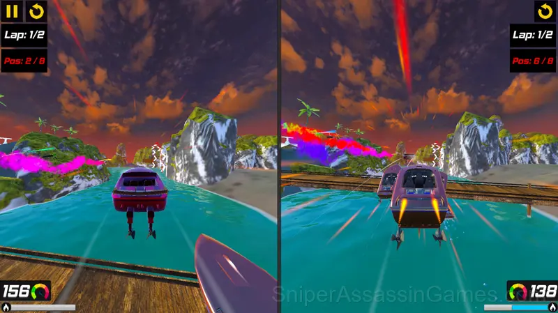 Jet Boat Racing gameplay screenshot 4