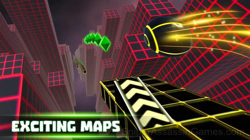 Two Ball 3D: Dark gameplay screenshot 2