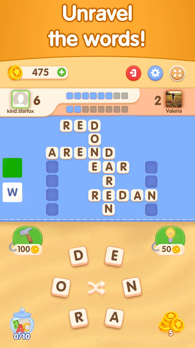 Wordmix Online gameplay screenshot 1
