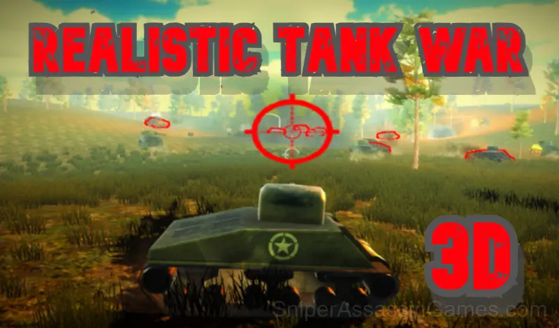Play Realistic Tank War 3D