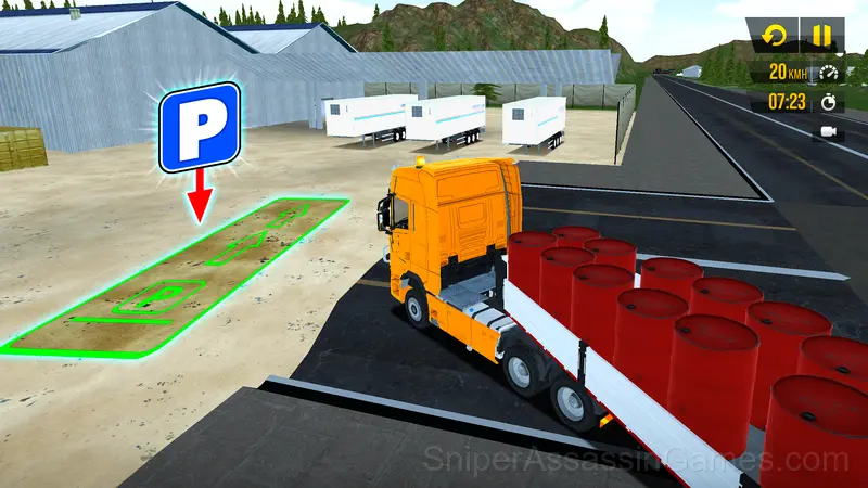 City Truck Driver gameplay screenshot 3