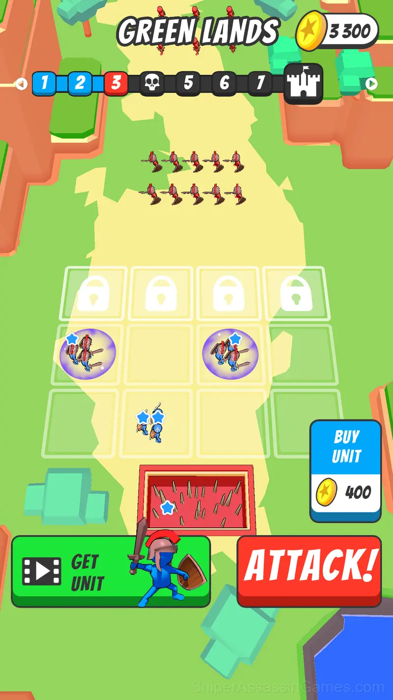 Kings Clash gameplay screenshot 1