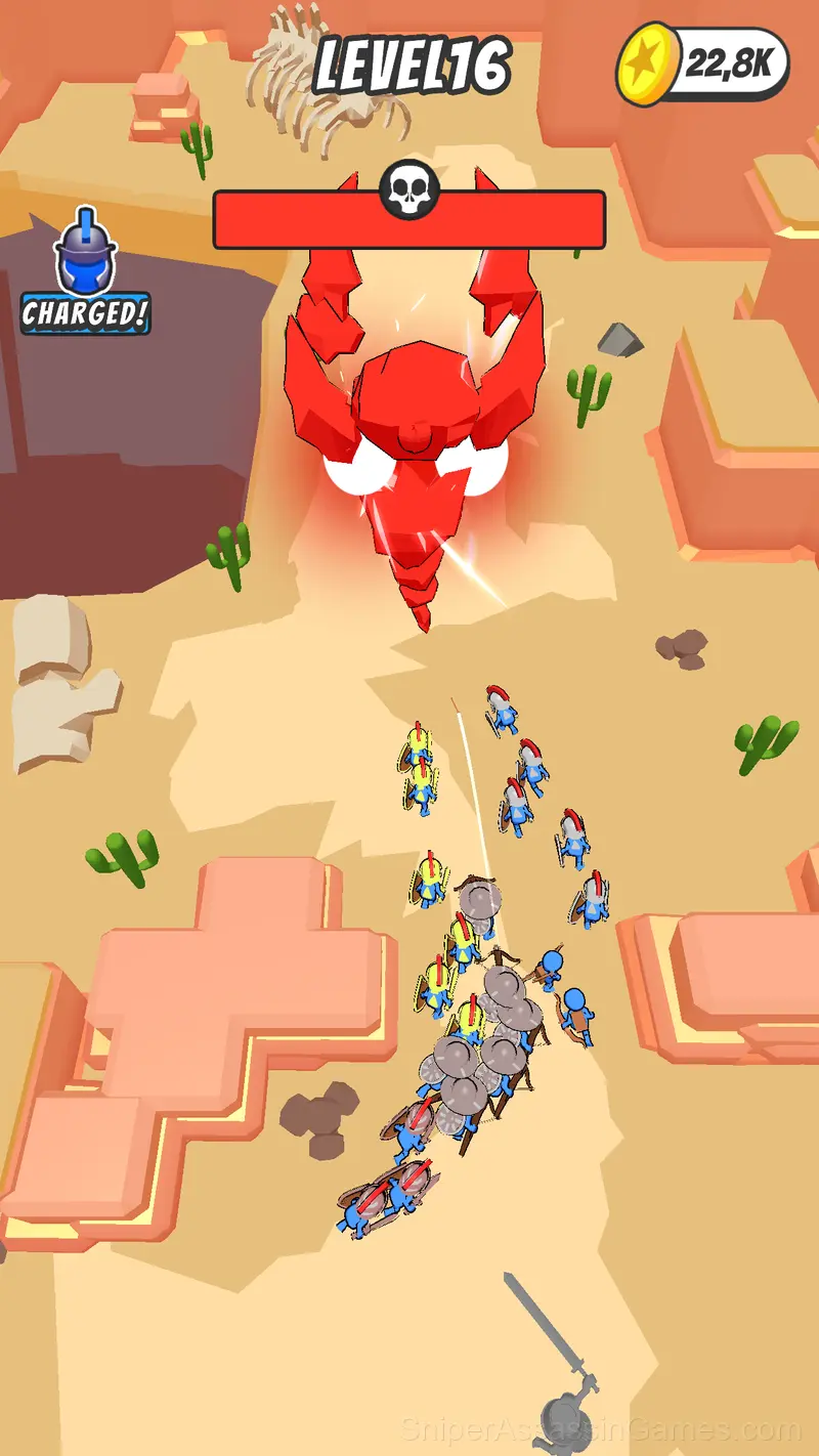 Kings Clash gameplay screenshot 4