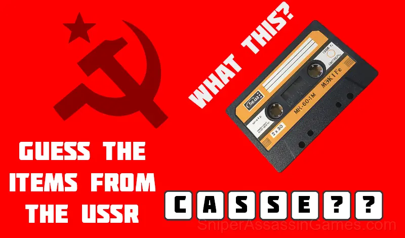 Play Guess the items from the USSR
