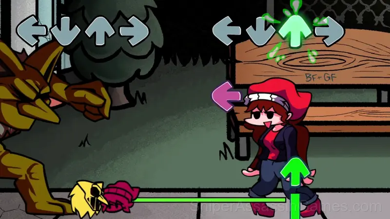 Friday Night Funkin Lullaby gameplay screenshot 1