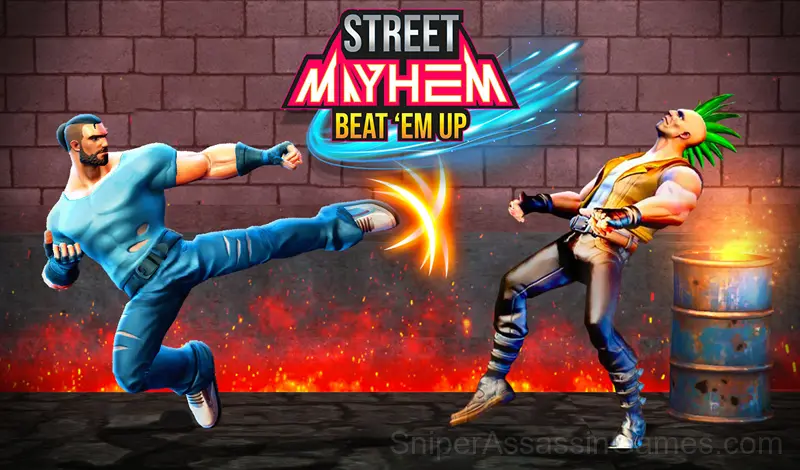 Play Street Mayhem - Beat 'Em Up