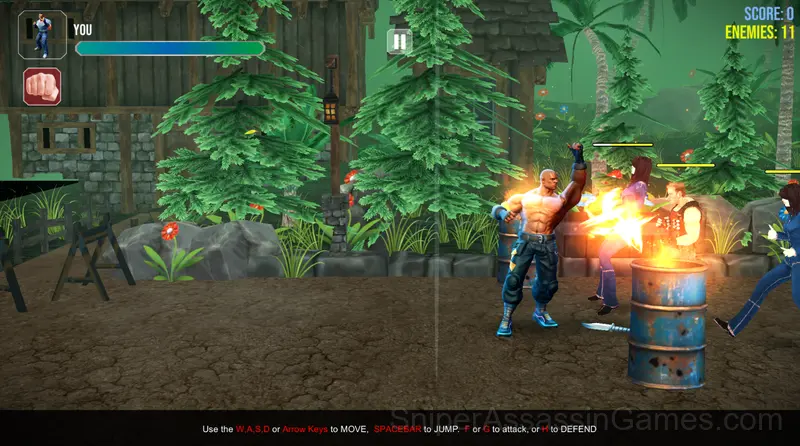 Street Mayhem - Beat 'Em Up gameplay screenshot 4