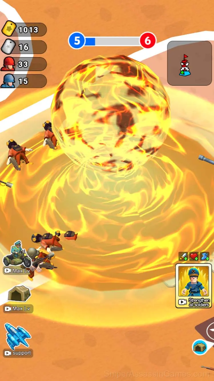 Army Commander gameplay screenshot 4